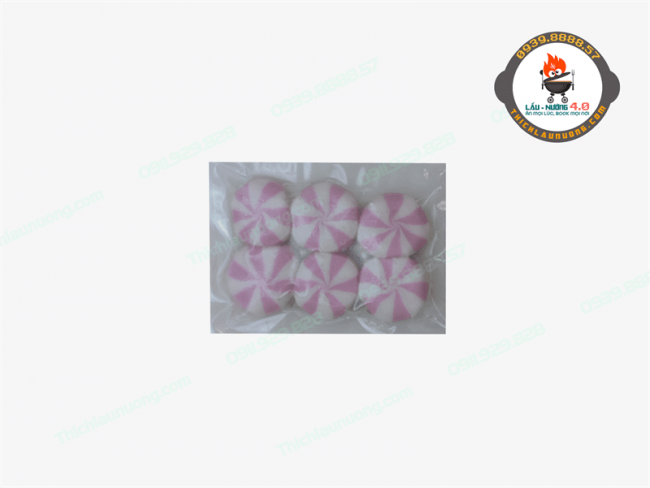 Bánh bao răng mực thả lẩu