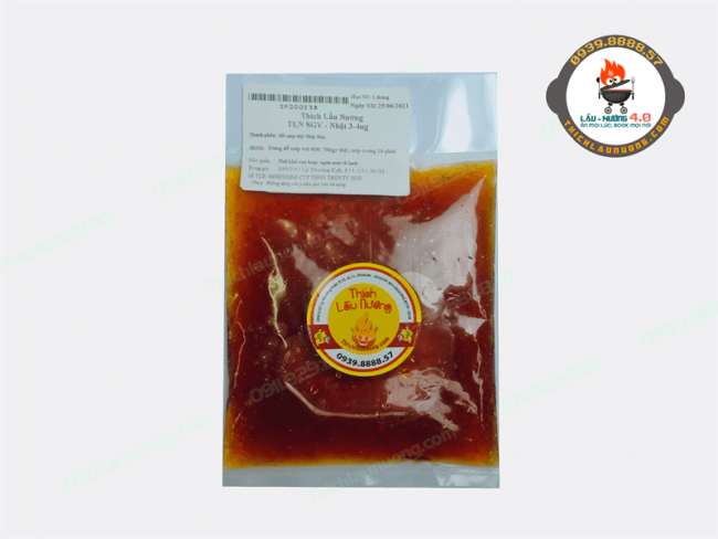 Sốt ướp thịt nướng vị Nhật - 3 người