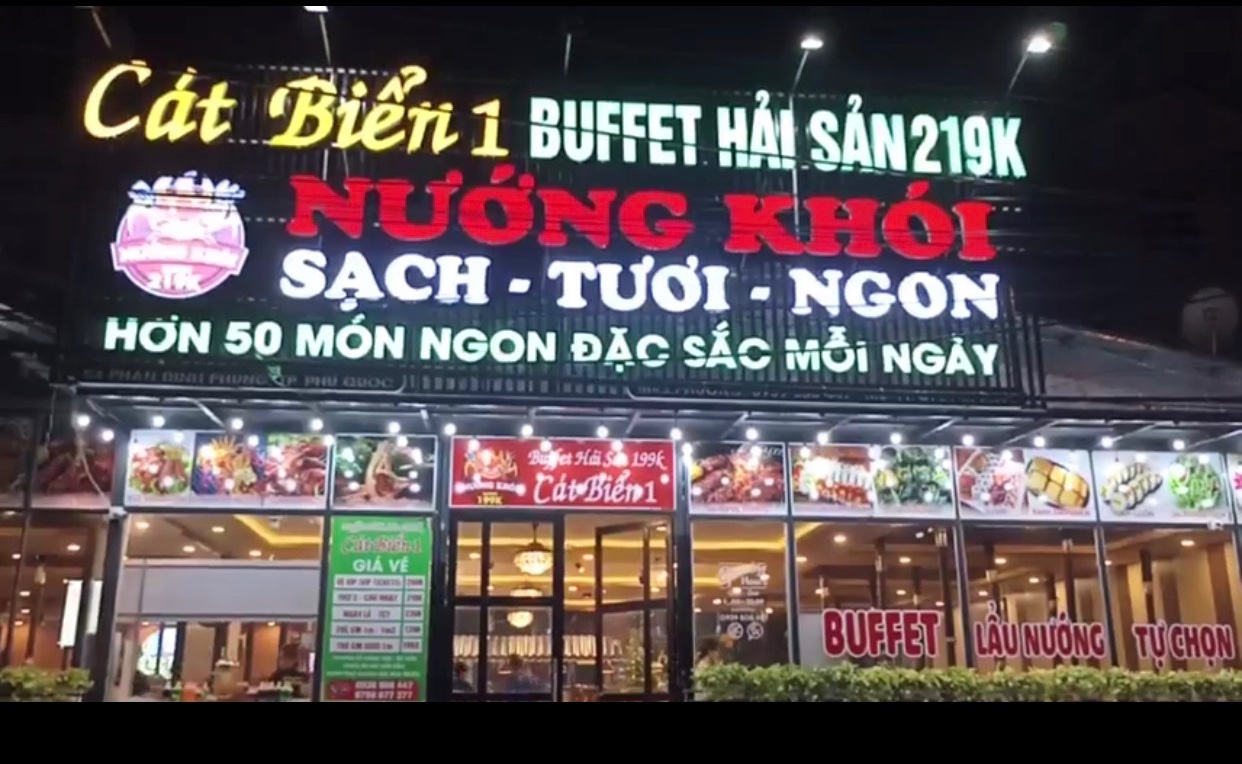 Quán Cát Biển 1 - Buffet Hải Sản 219k