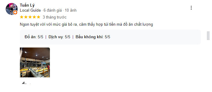 Quán Cát Biển 1 - Buffet Hải Sản 219k